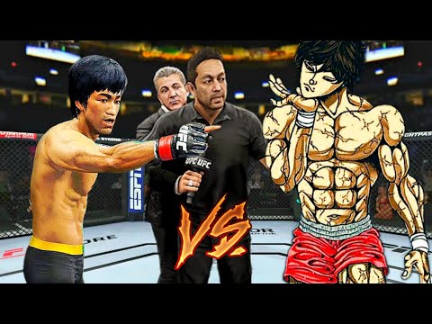 Bruce Lee vs. Baki the Grappler - EA Sports UFC 4