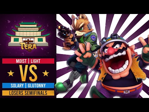 Tera: Losers Semifinal - Moist | Light (Fox) vs Solary | Glutonny (Wario)