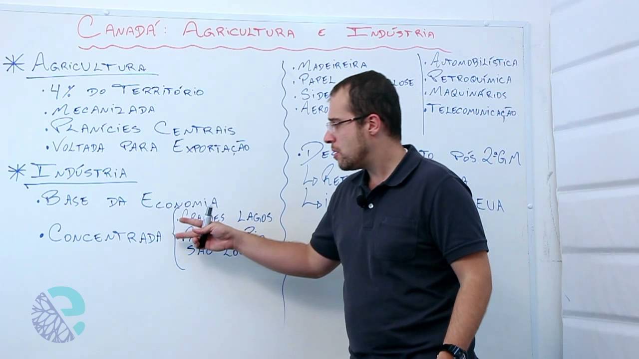 Canadá: agricultura e indústria