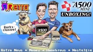EXCLUSIVE: Unboxing THEA500 Mini® Prototype Serial #01! + Retro Memes & more on The ЯRetro Show #11
