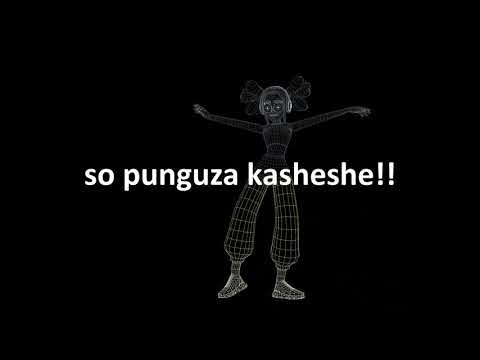 PUNGUZA KASHESHE - KHALIGRAPH JONES (OFFICIAL LYRIC VIDEO)