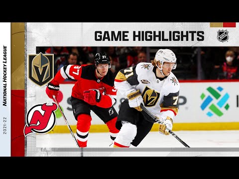 Golden Knights @ Devils 12/16/21 | NHL Highlights