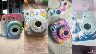 painting instax mini 9 camera compilation on tiktok