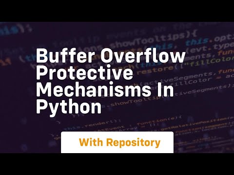 Buffer Overflow Protective mechanisms in Python