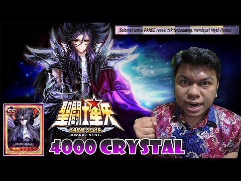 GACHA! Rezeki Tak TERBENDUNG Dapat RANK SS MYTH HADES Hanya Bermodalkan 4000 Crystal