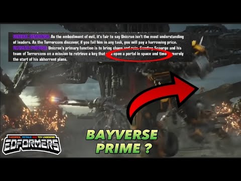 Transformers: Rise of the Beasts MULTIVERSE CONFIRMED !