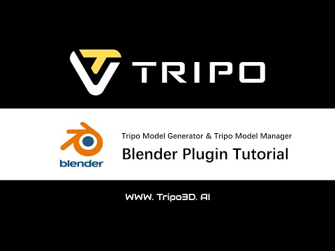 Tripo AI Blender Plugin Tutorial: Install & Generate 3D Models FAST