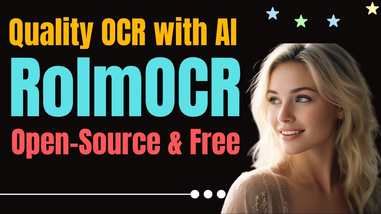 RolmOCR: Open-Source AI Model for Document OCR with Quality - Install Locally