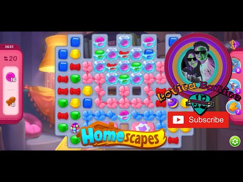 Homescapes - Level 3631 - 3635 - Gameplay