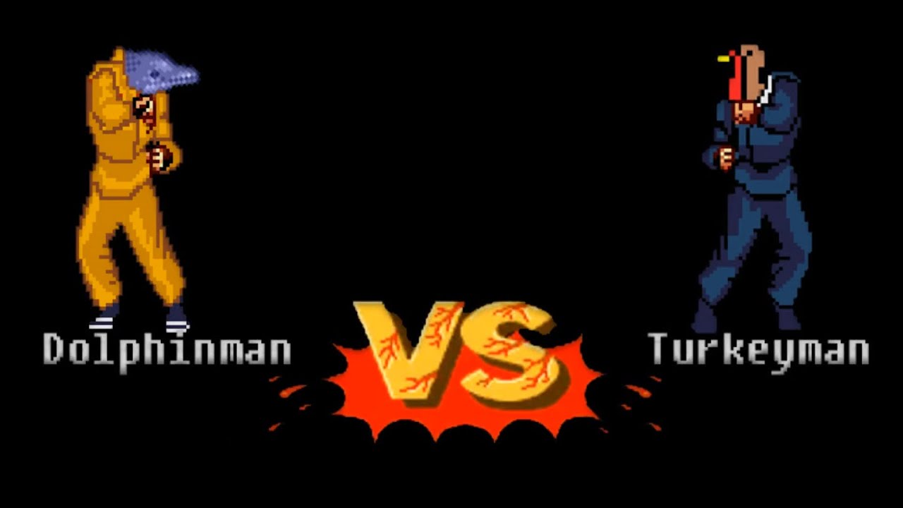 Dolphinman vs  Turkeyman