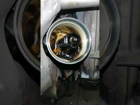oil filter valve