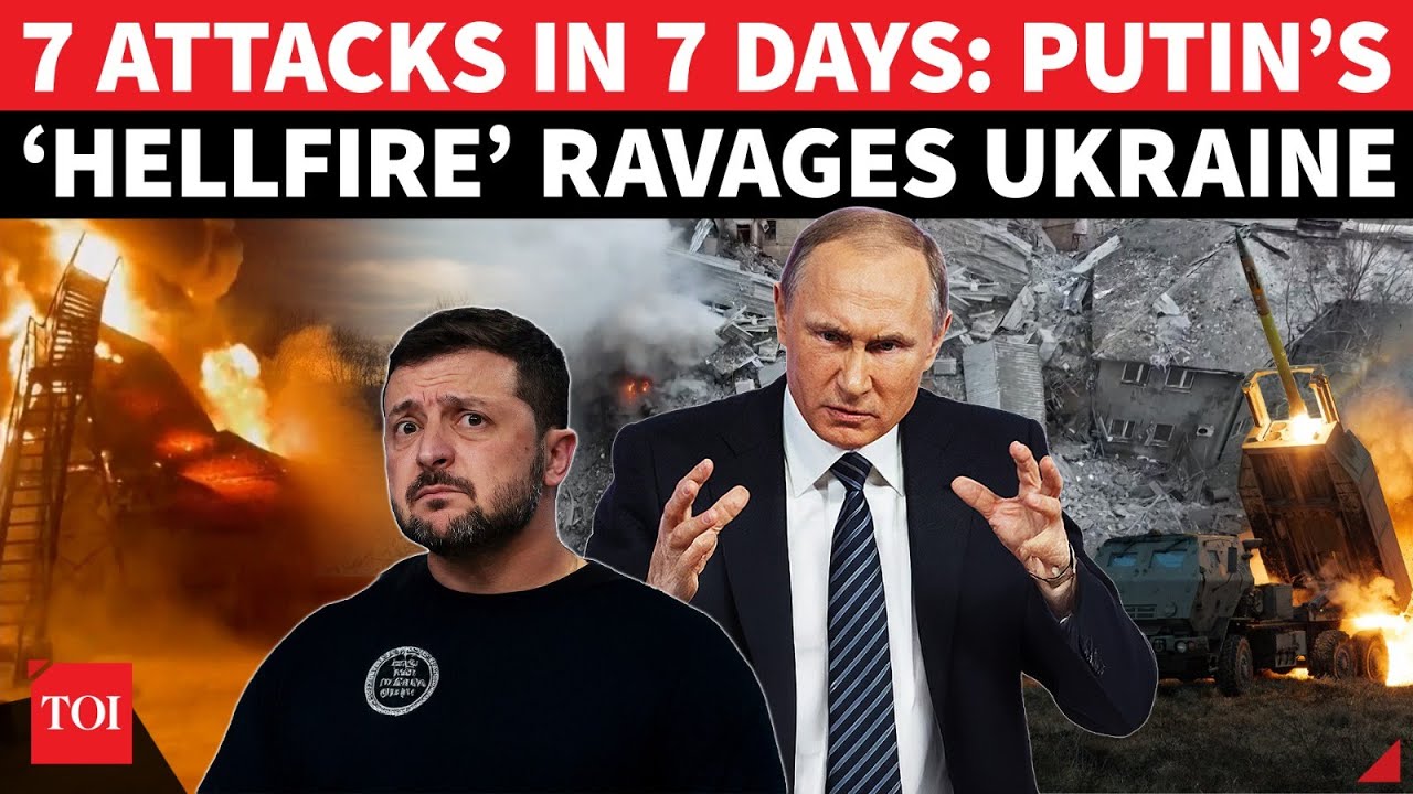 Russian Military’s Kinzhal Missiles BURN Ukraine For 7 Days After 2 Assassinations Bids On Putin