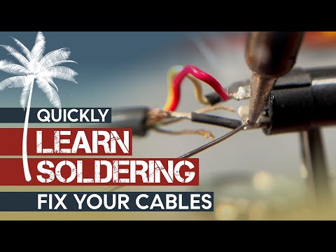 SOLDERING Audio Cables Made EASY: Unleash the Power Within!