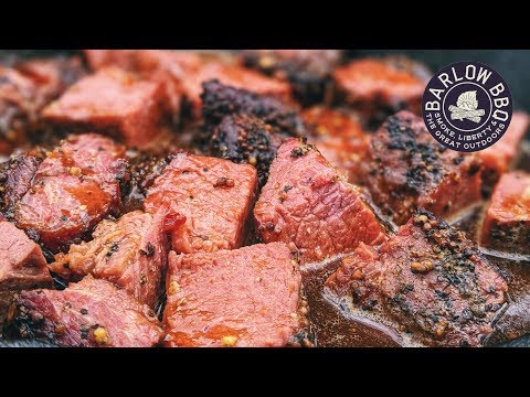 Corned Beef Brisket Burnt Ends | Pit Barrel Cooker | Barlow BBQ