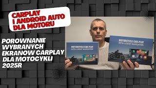Najlepsze ekrany motocyklowe z CarPlay i Android Auto – test i porównanie