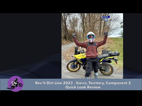 Quick Look | Rev'it Dirt Series 2023: Component 2 Jacket, Sierra Jersey, Territory Jacket