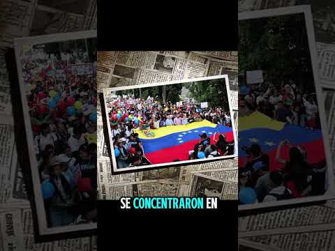 El pueblo de Guarenas, estado Miranda, salió a las calles este miércoles 21 de enero