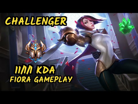 G2 Wunder (FIORA) vs AKALI - 11/1/1 KDA TOP CHALLENGER GAMEPLAY - EUW