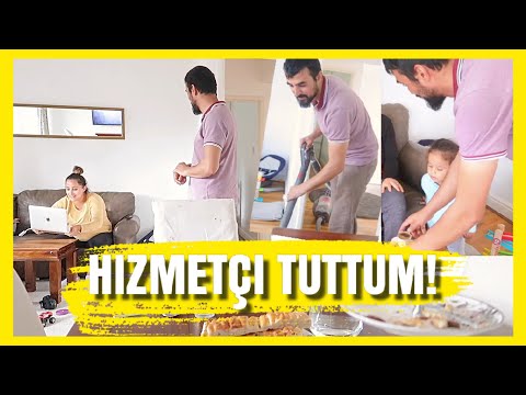 YENI EV YARDIMCIM!  🏡🙋‍♂️HAKLARIMI DIBINE KADAR KULLANACAGIM! | GÜNLÜK VLOG
