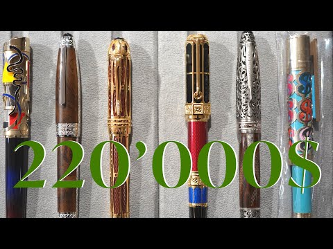 CRAZY EXPENSIVE LUXURY PENS Worth  220’000$