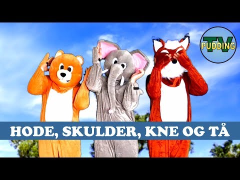 Hode, skulder, kne og tå - Barnesanger med bevegelser