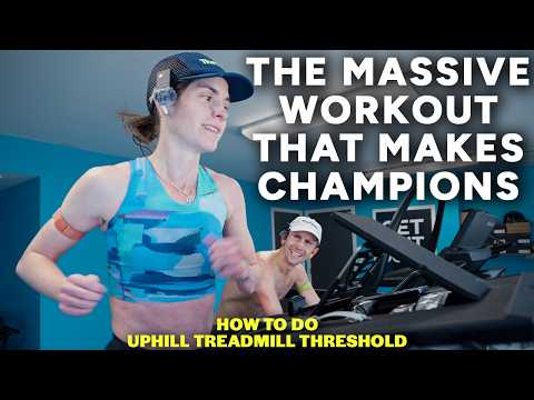 "The Hardest Workout We Ever Do" | Uphill Treadmill Threshold feat. Megan!