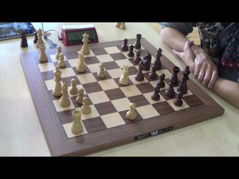 Aga Rihard - IM Toms Kantans, Gruenfeld defence, rapid chess