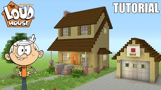 Minecraft Tutorial: How To Make "The Loud House" House! "The Loud House" (Survival House)