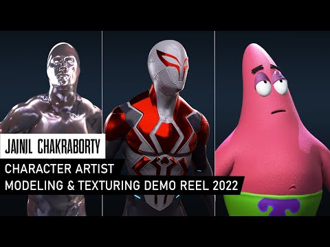 Modeling and Texturing Demo Reel 2022