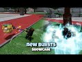 Full Bursts Rework Showcase Heroes Battlegrounds