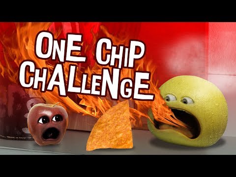 迷惑なオレンジ - ワンチップチャレンジ (Gone Wrong!) (Annoying Orange - One Chip Challenge (Gone Wrong!))