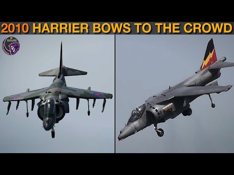 2010 RAF Harrier "Bows To Crowd" During Display At Biggin Hill | DCS Reenactment