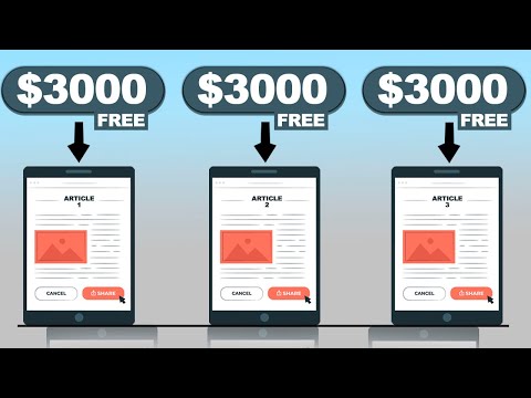 , title : 'Earn $3000 Per Article?!! (Beginner Friendly) - FREE Make Money Online | Branson Tay'