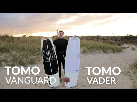 Tomo Vanguard & Vader Kitesurf board Review