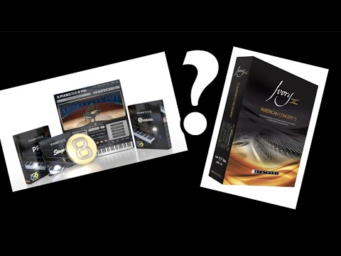 Pianoteq 8 VS Ivory II