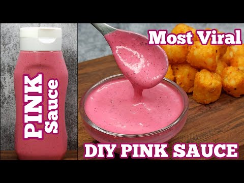 Making Viral PINK SAUCE at Home | DIY TikTok Pink Sauce ~ 2 Ways