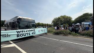 SEPTA Route 45 Bus Launches Seven-Day Service to the Navy Yard