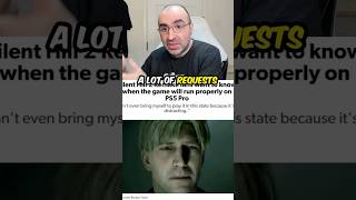 Silent Hill 2 Remake PS5 Pro Performance