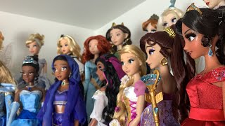 My most expensive collection - ALL OF MY DISNEY LIMITED EDITION DOLLS! Disney Princess LE dolls