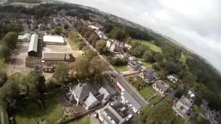 preview picture of video 'Aerial video of Ellon from Gordon park with RC plane'