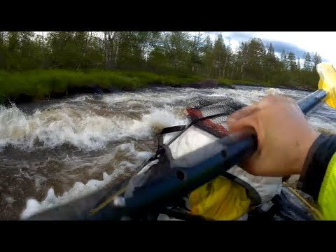 KOSKENLASKUA ERÄMAASSA | Päivä 6 | Pöyrisjoen packraft-seikkailu 2020