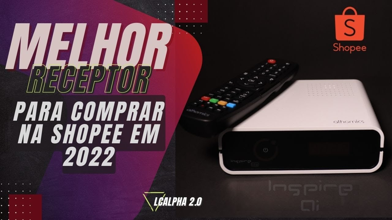 Athomics QI Inspire Lite Comprado Na SHOPEE Unboxing e Primeiras Impressões - LC Alpha