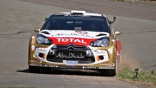 preview picture of video 'Mikko Hirvonen :: Citroen DS3 WRC :: Test Rallye Deutschland'