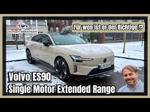 Volvo ES90 Test was kann das neue Volvo Flaggschiff ⁉️