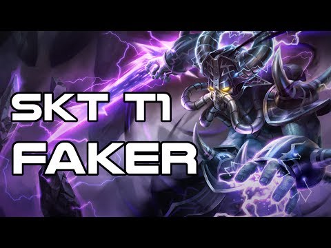 SKT T1 Faker Kassadin (Smurf) - 25/5/8 | League of Legends