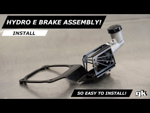 Gktech Z33 350z/ Z34 370z Hydraulic E Brake Assembly & Handle - Install