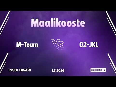 Maalikooste: M-Team - O2-JKL (Inssi-Divari M)