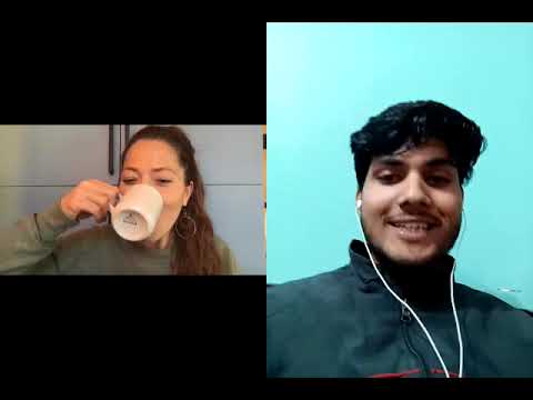 My first conversation on cambly😀