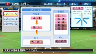もしも巨人がFAで増井投手を獲得したら パワプロ検証 ぱわぷろ2017