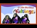 Five Little Monkeys Kidsongs Best Kids Videos PBS Kids 5 Little Monkeys Counting Songs